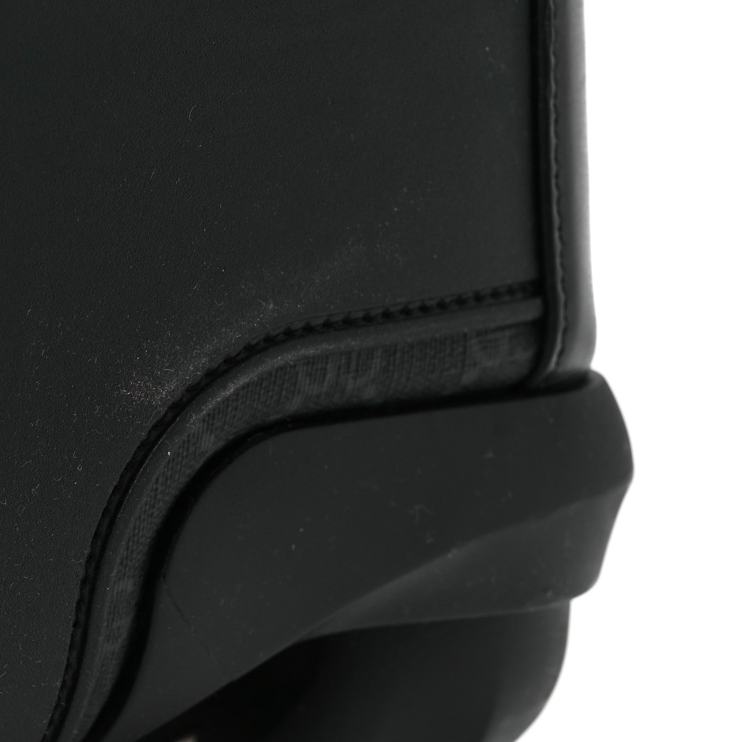 Gucci GG Supreme Monogram Four Wheel Suitcase Black Grey 11 of 12
