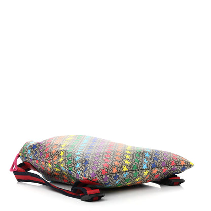 Gucci Soft GG Supreme Monogram Star Print Childrens Drawstring Backpack Multicolor 4 of 10