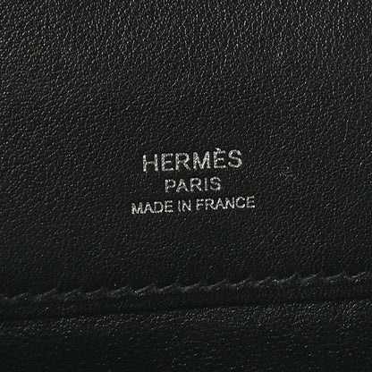 Hermes Swift Kelly Cut Clutch Pochette Black 6 of 11