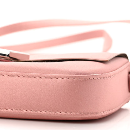 Fendi Silk Satin Phone Baguette Blush 9 of 10