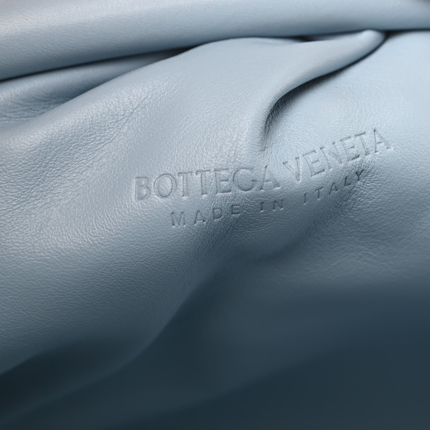 Bottega Veneta Smooth Butter Calf The Pouch Oversized Clutch Ice 6 of 8
