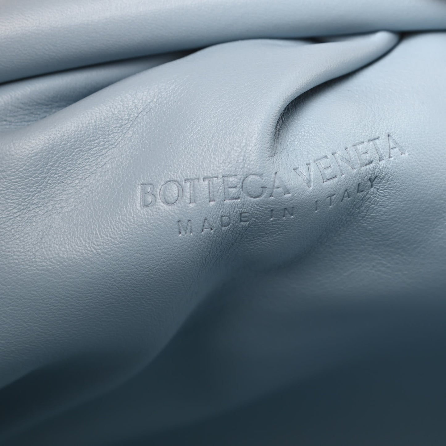 Smooth Butter Calf The Pouch Oversized Clutch Ice