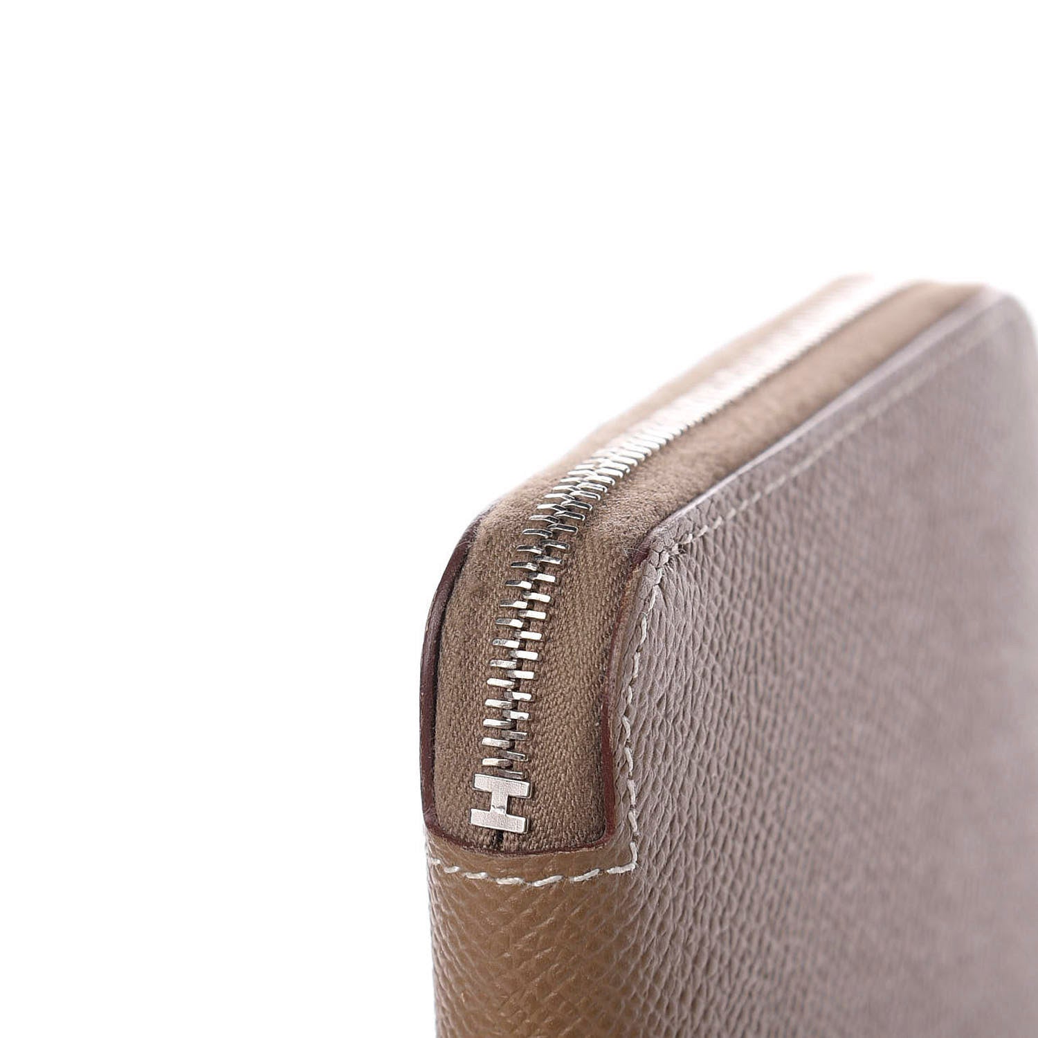Hermes Epsom Silk'in Wallet Etoupe 8 of 9