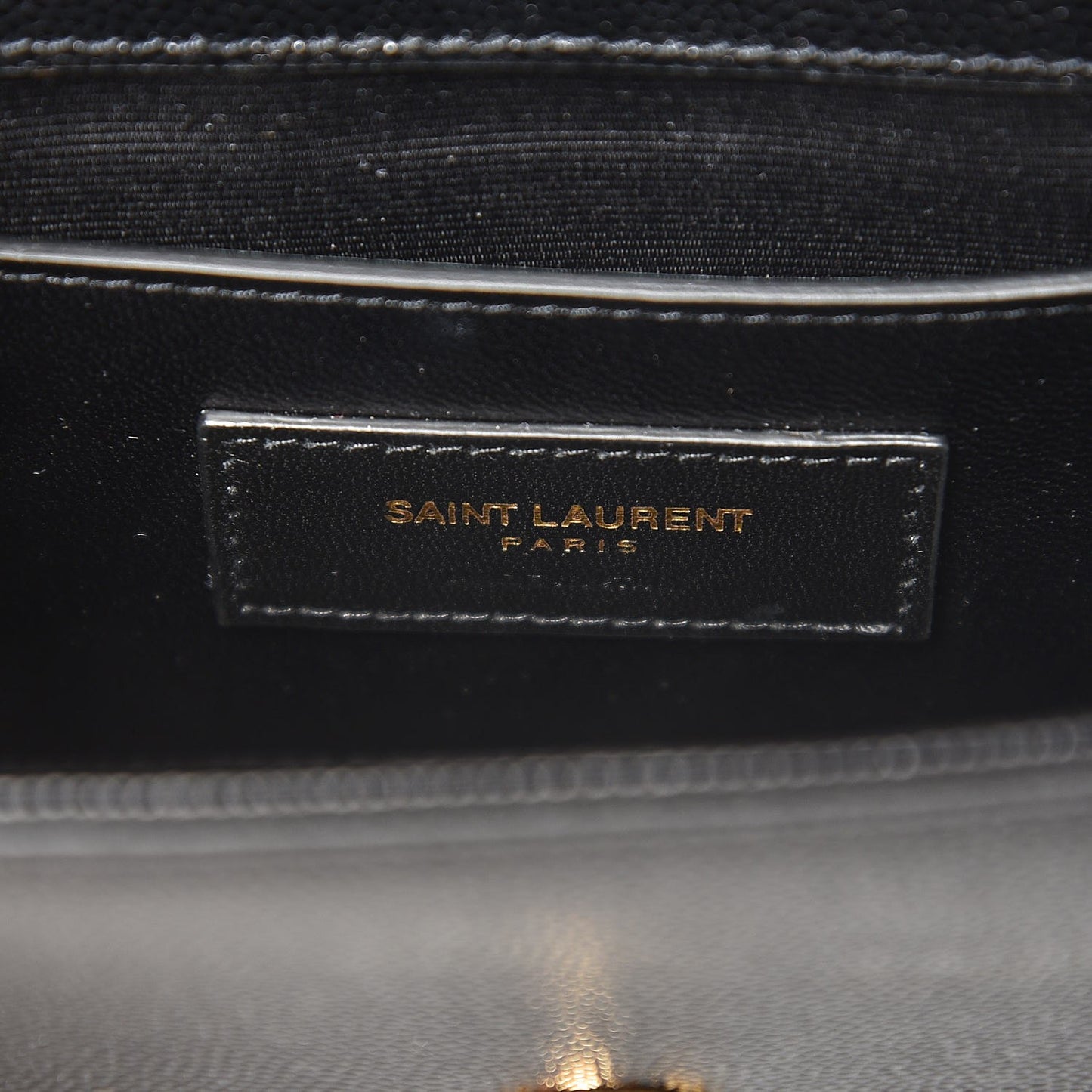 Grain De Poudre Small Monogram Kate Satchel Black