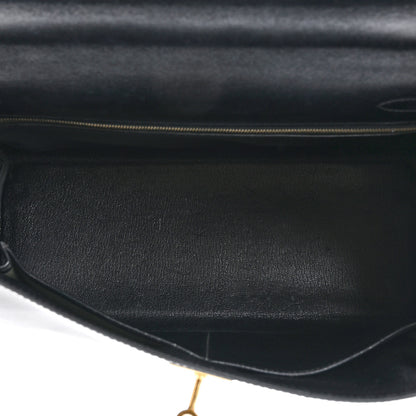 Hermes Box Kelly Retourne 32 Black 5 of 20