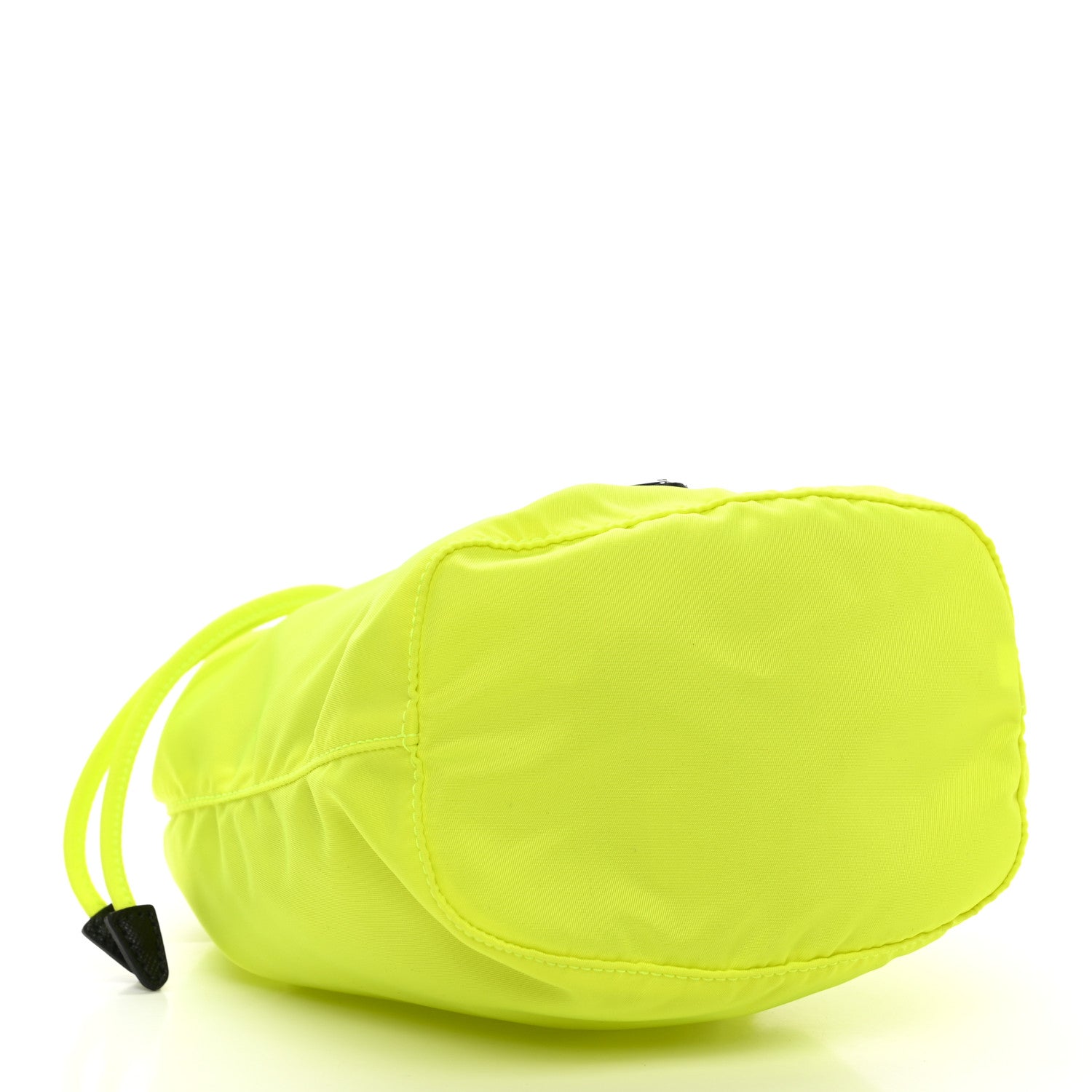 Prada Nylon Vela Drawstring Pouch Fluo 4 of 11