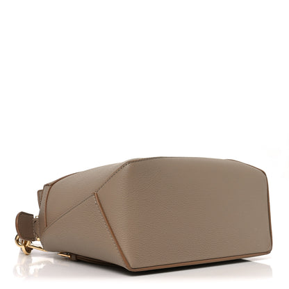 Loewe Grained Calfskin Small Puzzle Edge Bag Sand 3 of 8