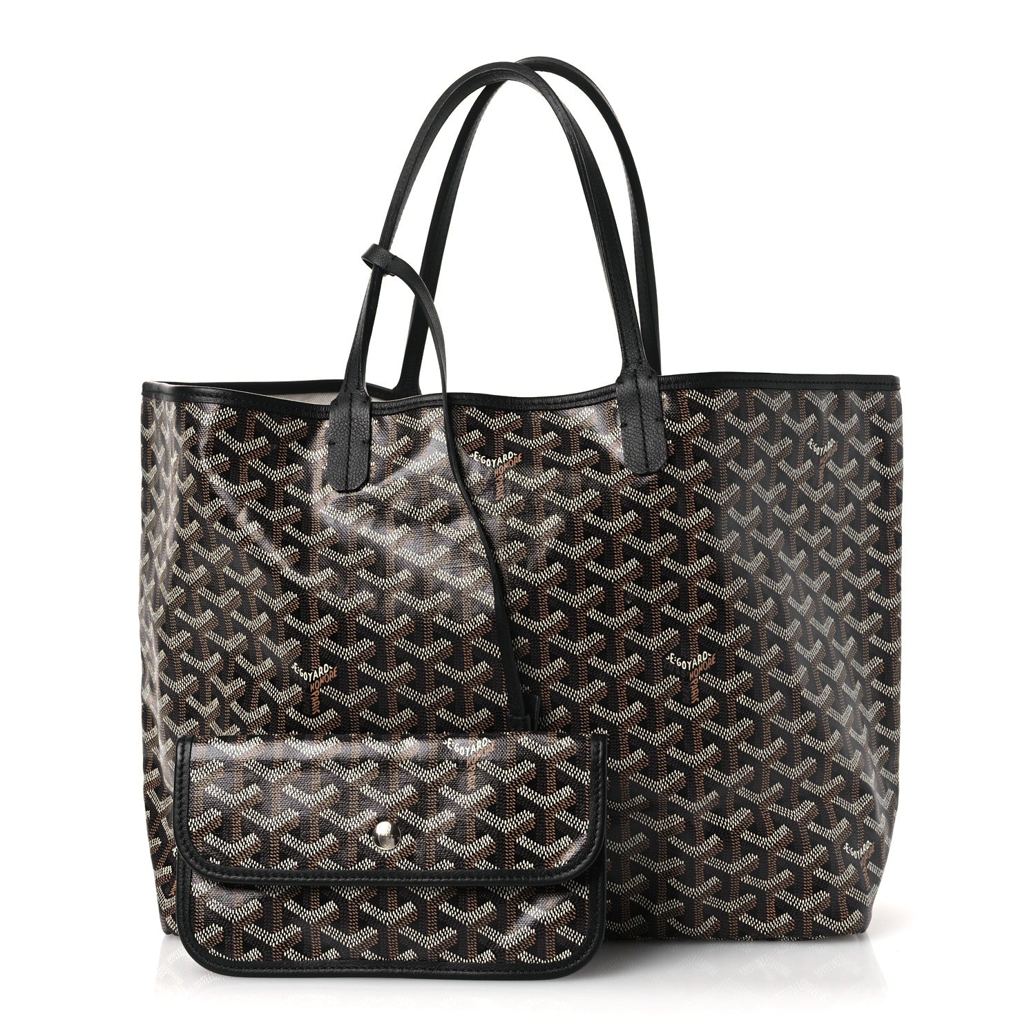 Goyard Goyardine Saint Louis PM Black 3 of 10