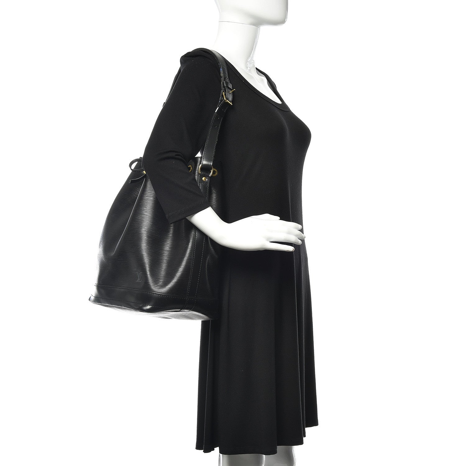 Louis Vuitton Epi Noe Black 2 of 12