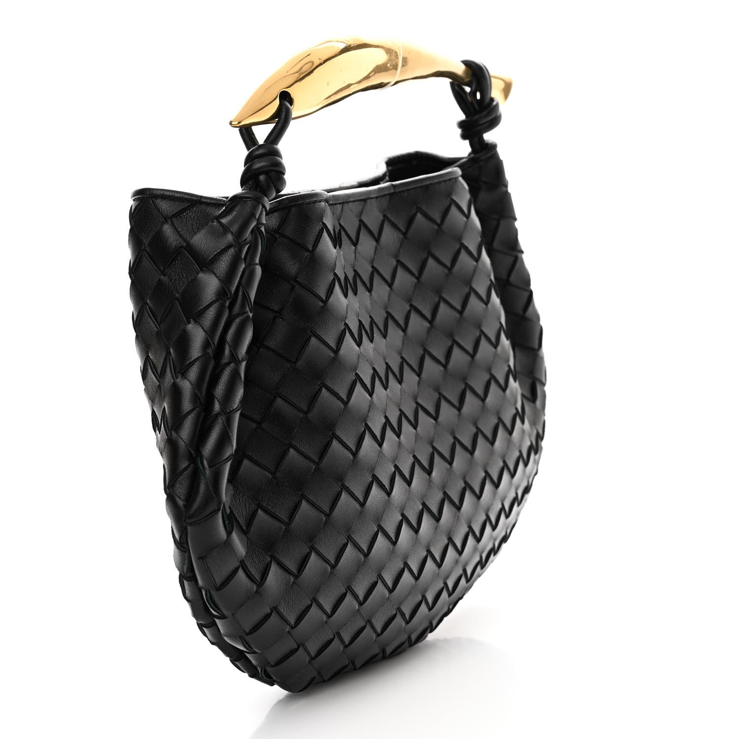 Bottega Veneta Nappa Intrecciato Sardine Bag Black 3 of 11