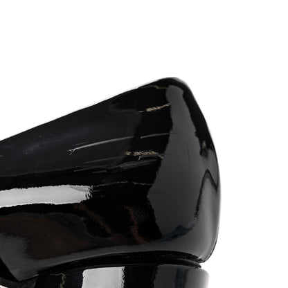 Louis Vuitton Patent Uncover Pumps 38 Black 11 of 11