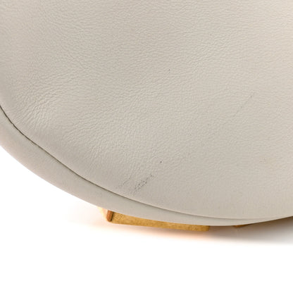Fendi Vitello Grace Matte Small Fendigraphy Hobo Bag White Ice 15 of 16