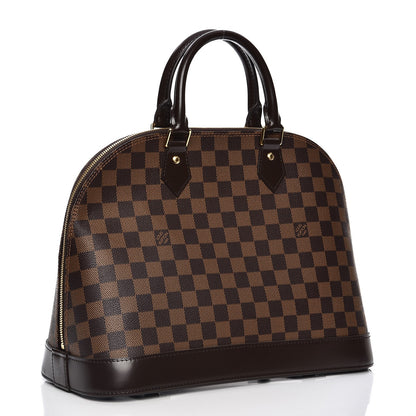Louis Vuitton Damier Ebene Alma MM 3 of 8