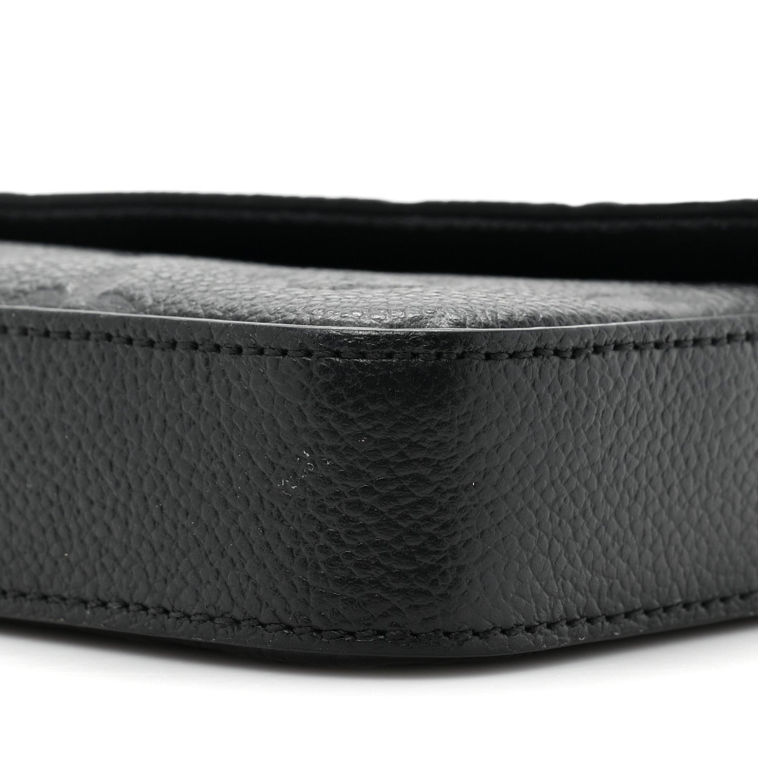 Louis Vuitton Empreinte Pochette Felicie Chain Wallet Black 9 of 13