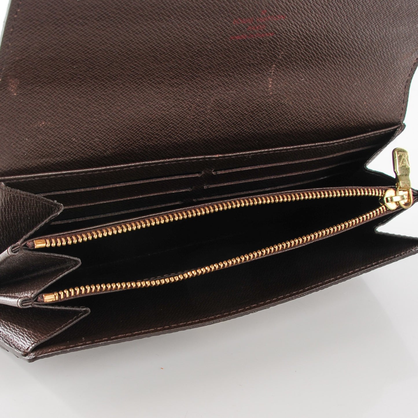 Damier Ebene Sarah Wallet