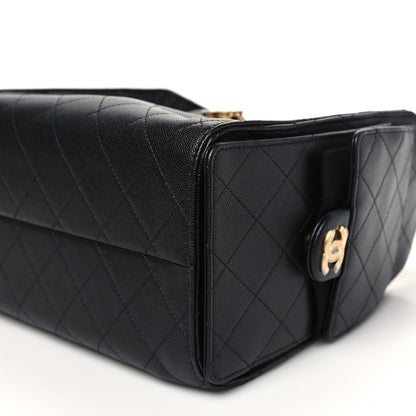Chanel Caviar Quilted Small Chanel 25 Handbag Black 10 of 11