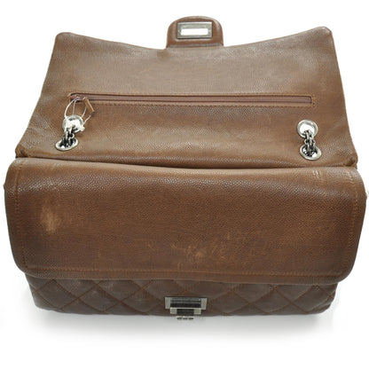 Chanel Washed Caviar 2.55 Reissue 227 Flap Brown 7 of 11