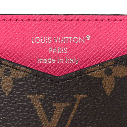 Louis Vuitton Monogram Kirigami Card Holder Insert Pondichery Pink 6 of 6