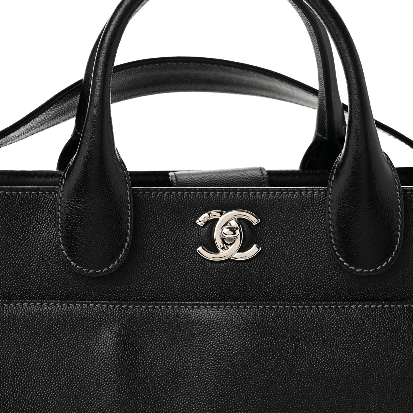 Caviar Cerf Executive Shopper Tote Black