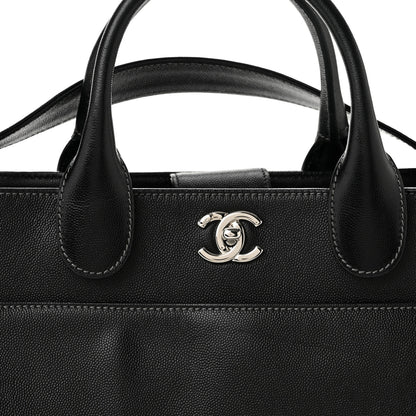 Chanel Caviar Cerf Executive Shopper Tote Black 8 of 12