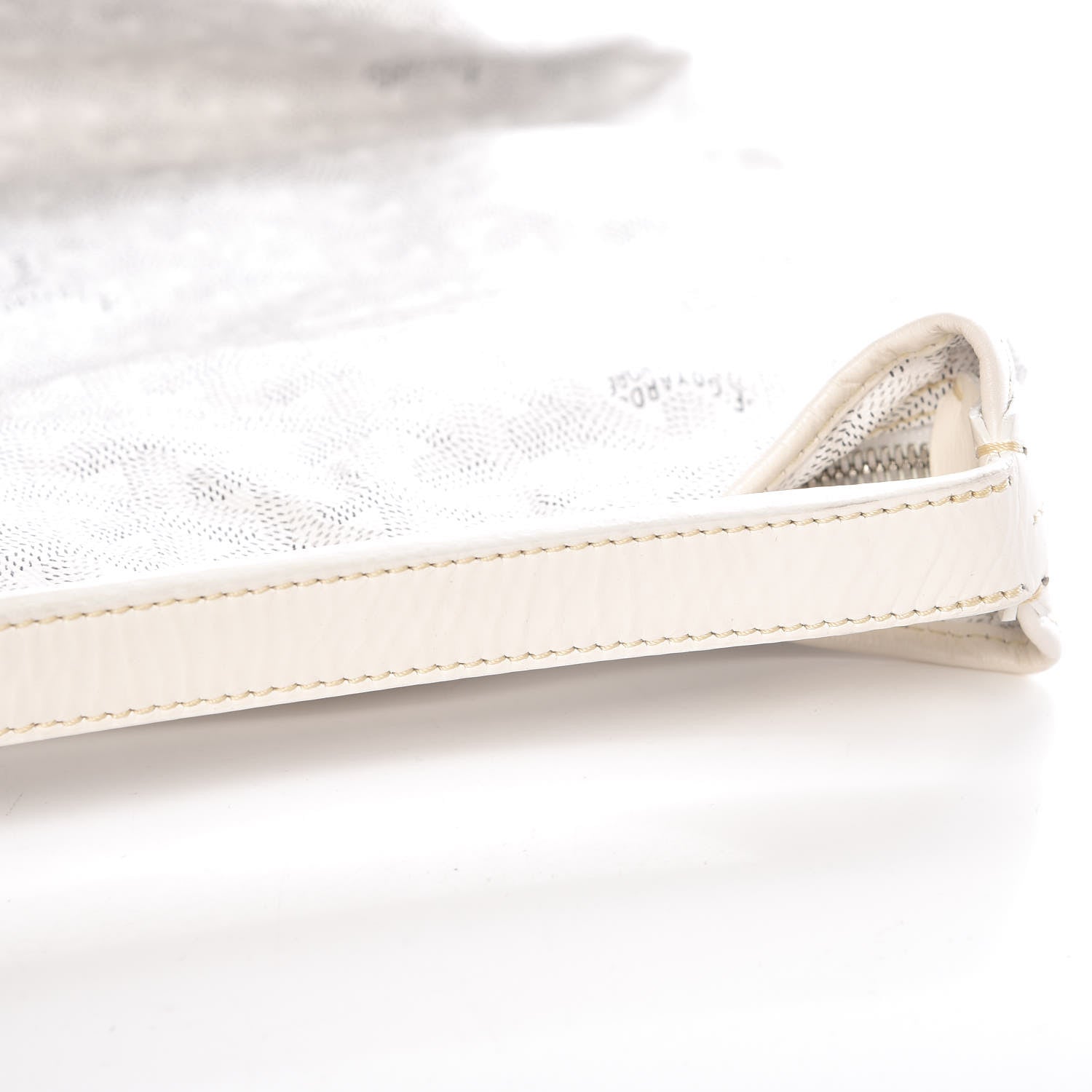 Goyard Goyardine Fidji Zip Hobo White 12 of 13