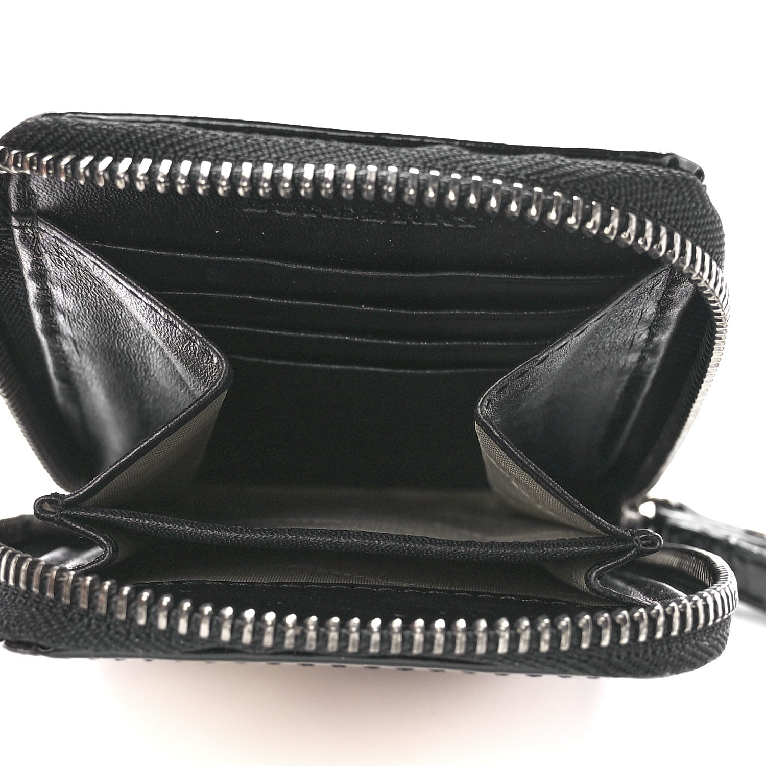 Burberry Haymarket Check Wristlet Pouch Black 5 of 12