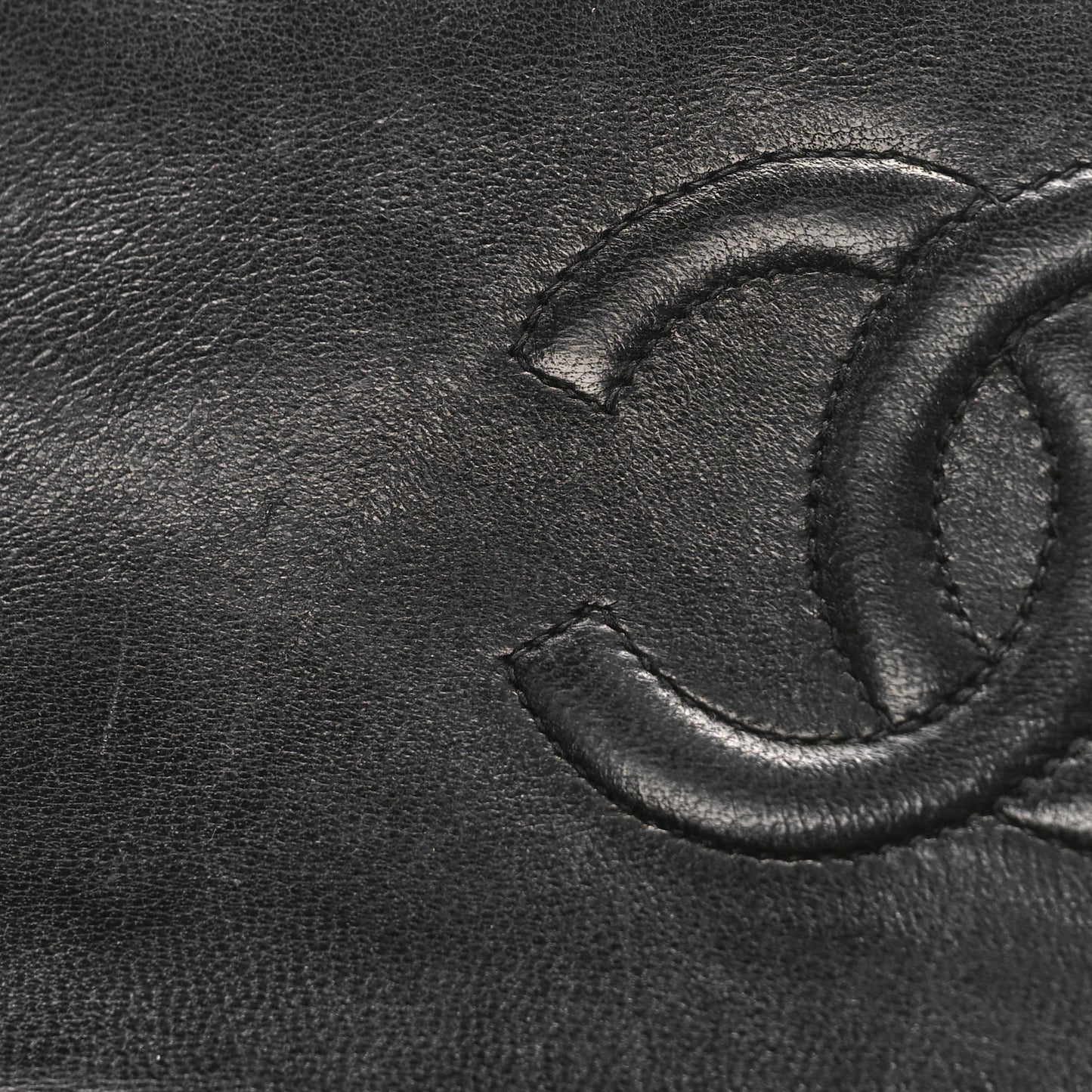 Lambskin Quilted Mini Square Flap Bag Black
