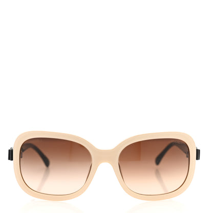 Chanel Acetate CC Bow Sunglasses 5280-Q Beige Black 2 of 8
