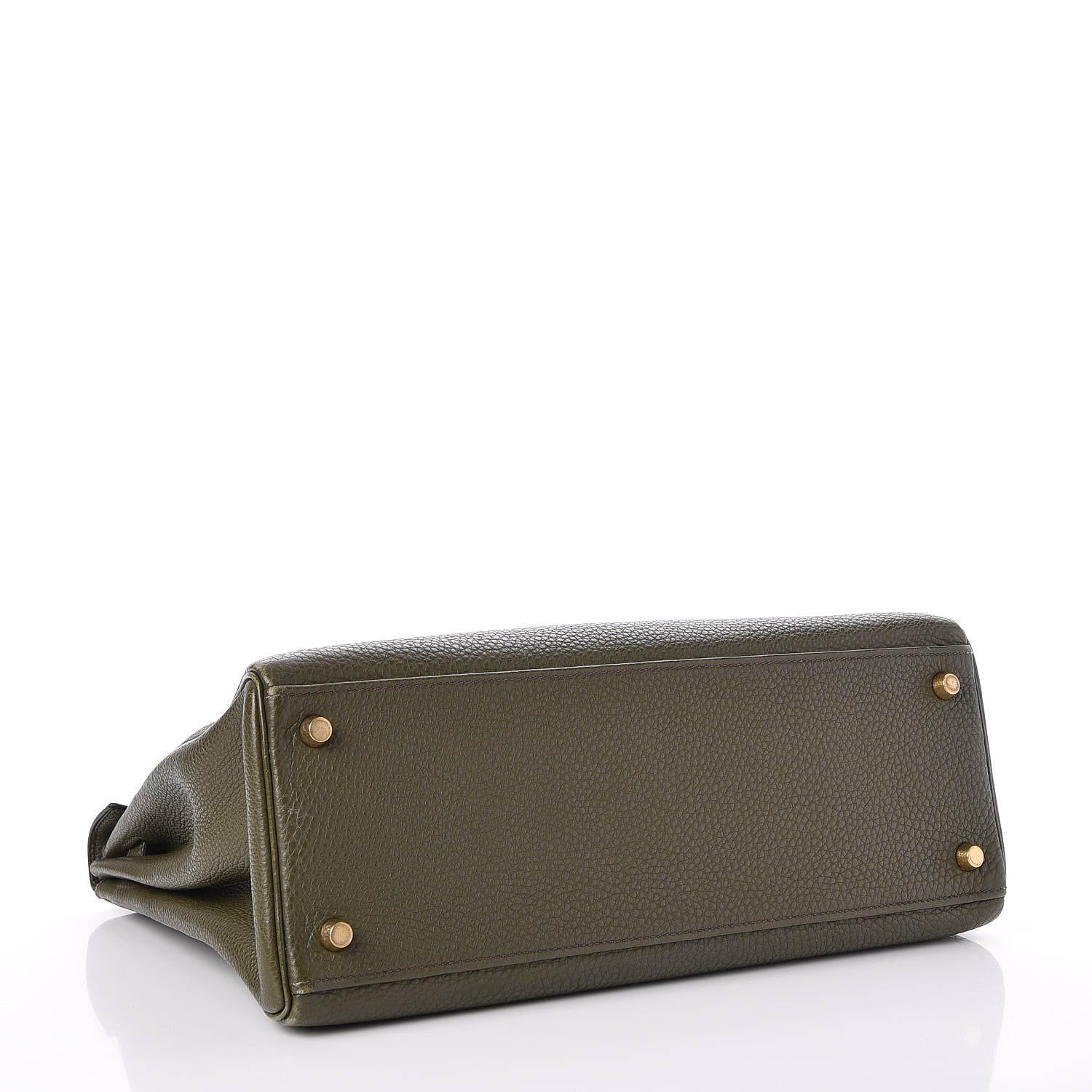 Hermes Togo Kelly Retourne 32 Vert Olive 4 of 31