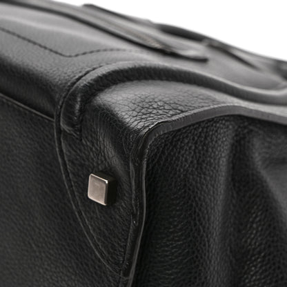 Celine Drummed Calfskin Mini Luggage Black 12 of 12