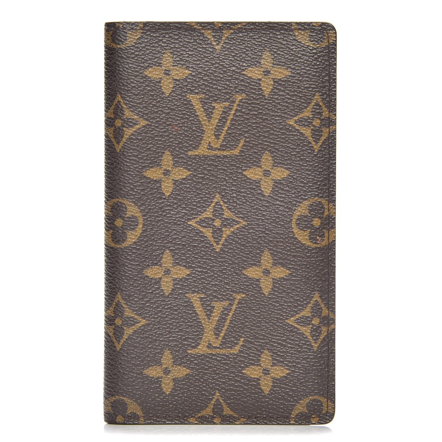 Monogram Checkbook Holder Wallet
