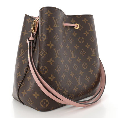 Louis Vuitton Monogram Neonoe MM Rose Poudre 3 of 9