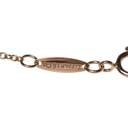 Tiffany 18K Rose Gold Diamond .17ct Elsa Peretti Diamonds by the Yard Pendant Necklace 6 of 9