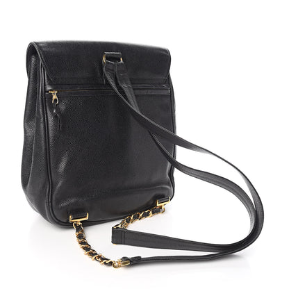 Chanel Caviar Drawstring Backpack Black 3 of 12
