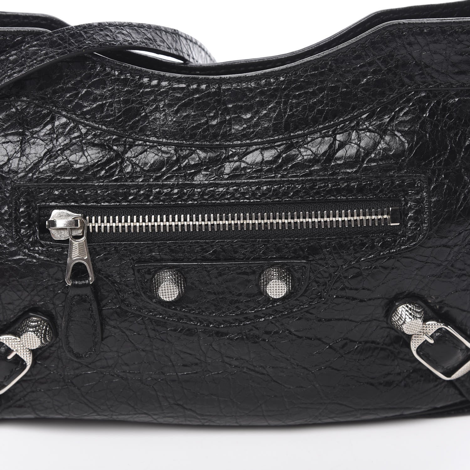 Balenciaga Agneau Giant 12 Silver Hardware Hip Black 8 of 10