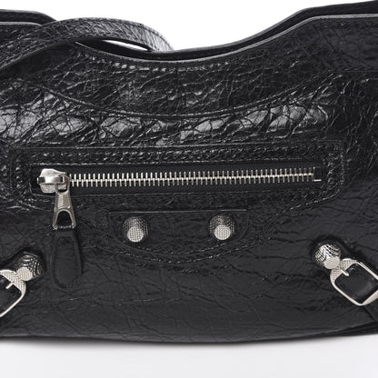 Balenciaga Agneau Giant 12 Silver Hardware Hip Black 8 of 10