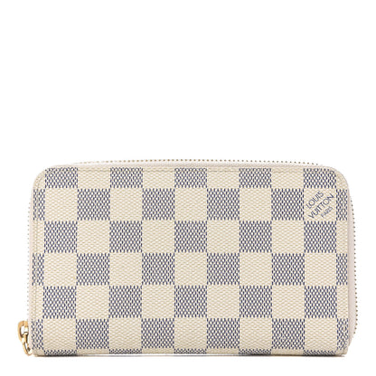 Louis Vuitton Damier Azur Compact Zippy Wallet 1 of 12