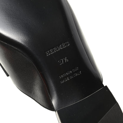 Hermes Goatskin Trocadero Mule 37.5 Black 9 of 11