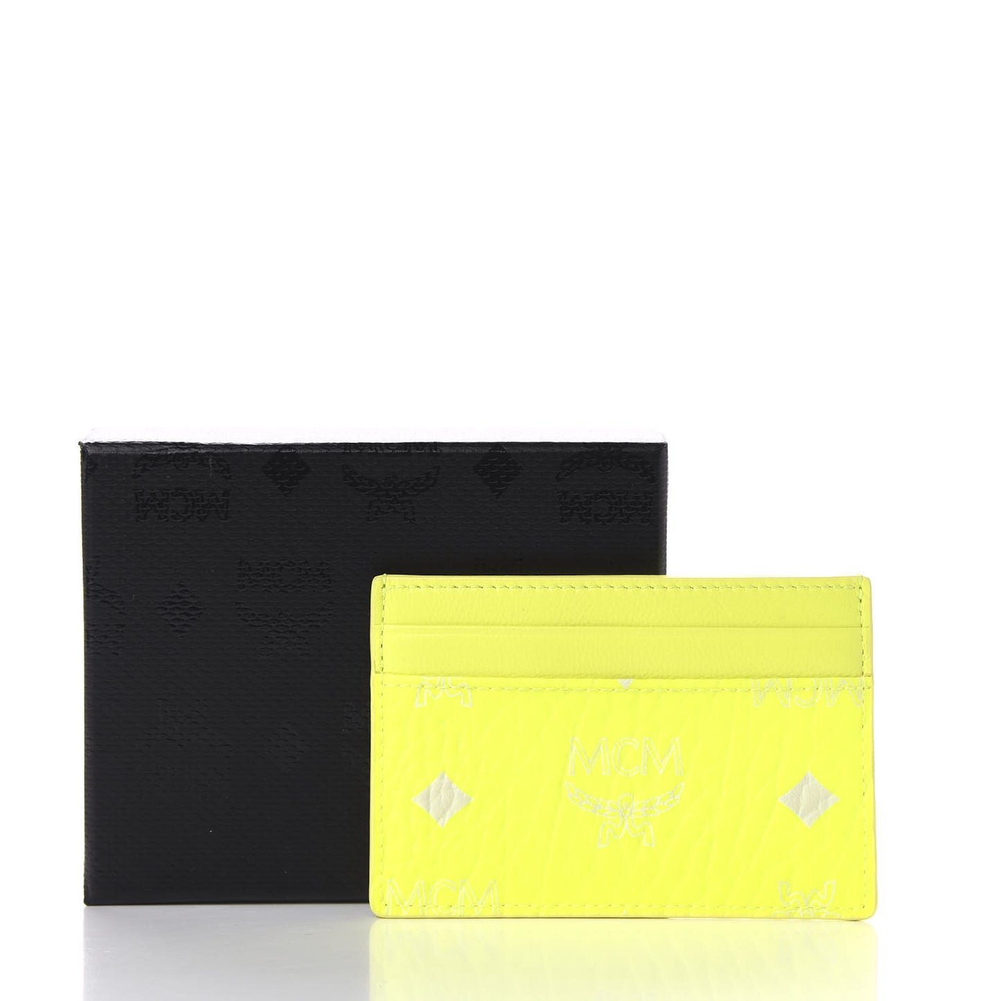 Visetos Card Case Neon Yellow