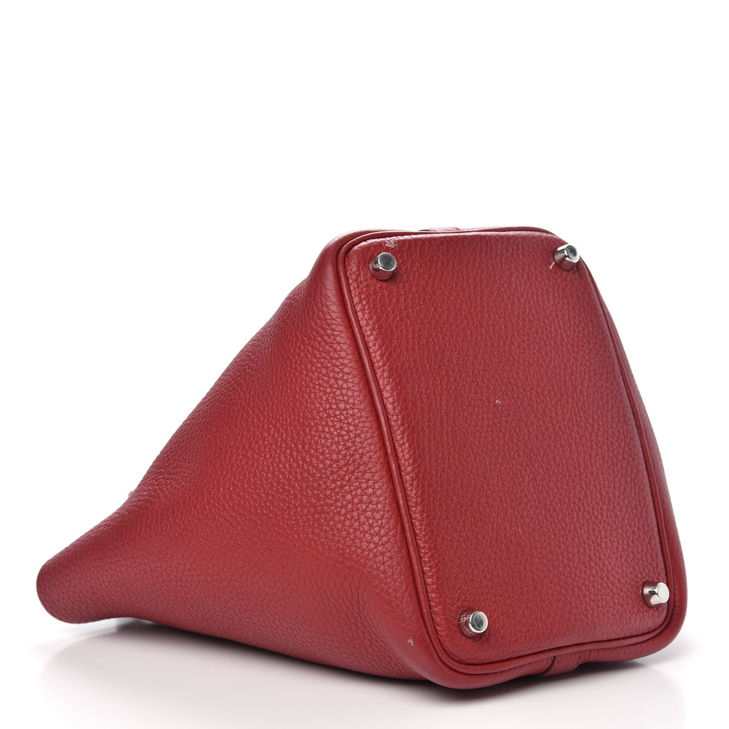 Taurillon Clemence Picotin Lock 18 PM Rubis