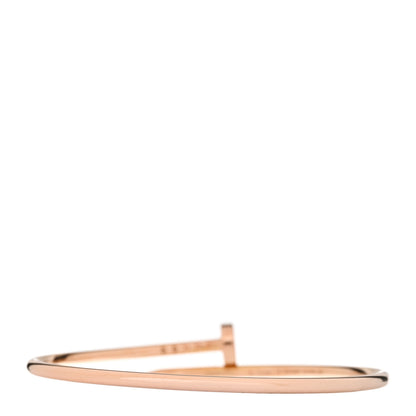 Cartier 18K Pink Gold Small Juste Un Clou Bracelet 16 2 of 5