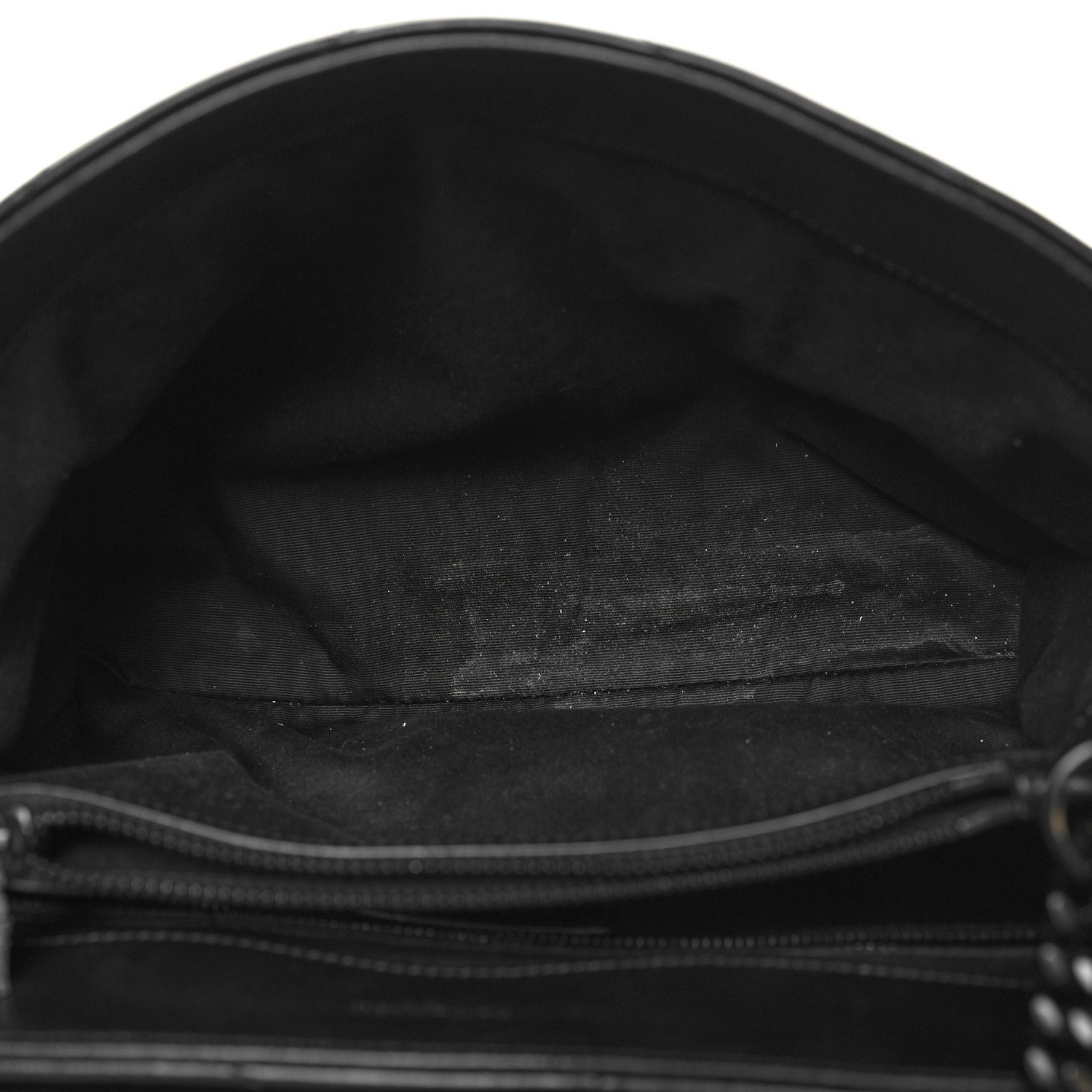 Saint Laurent Calfskin Y Quilted Monogram Monochrome Medium Loulou Chain Satchel Black 4 of 10