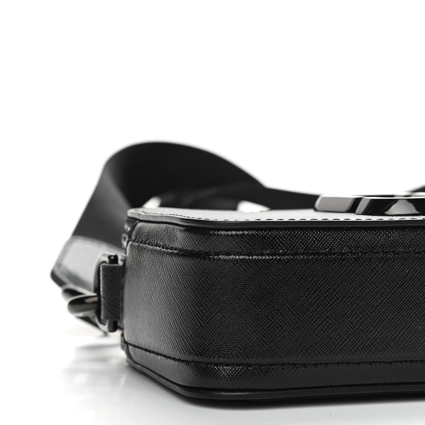 Saffiano Snapshot Camera Bag Black