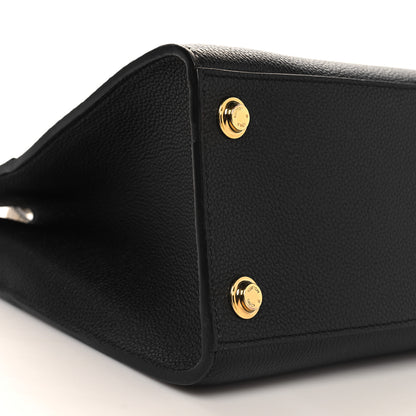 Louis Vuitton Taurillon Snakeskin City Steamer PM Black 8 of 10