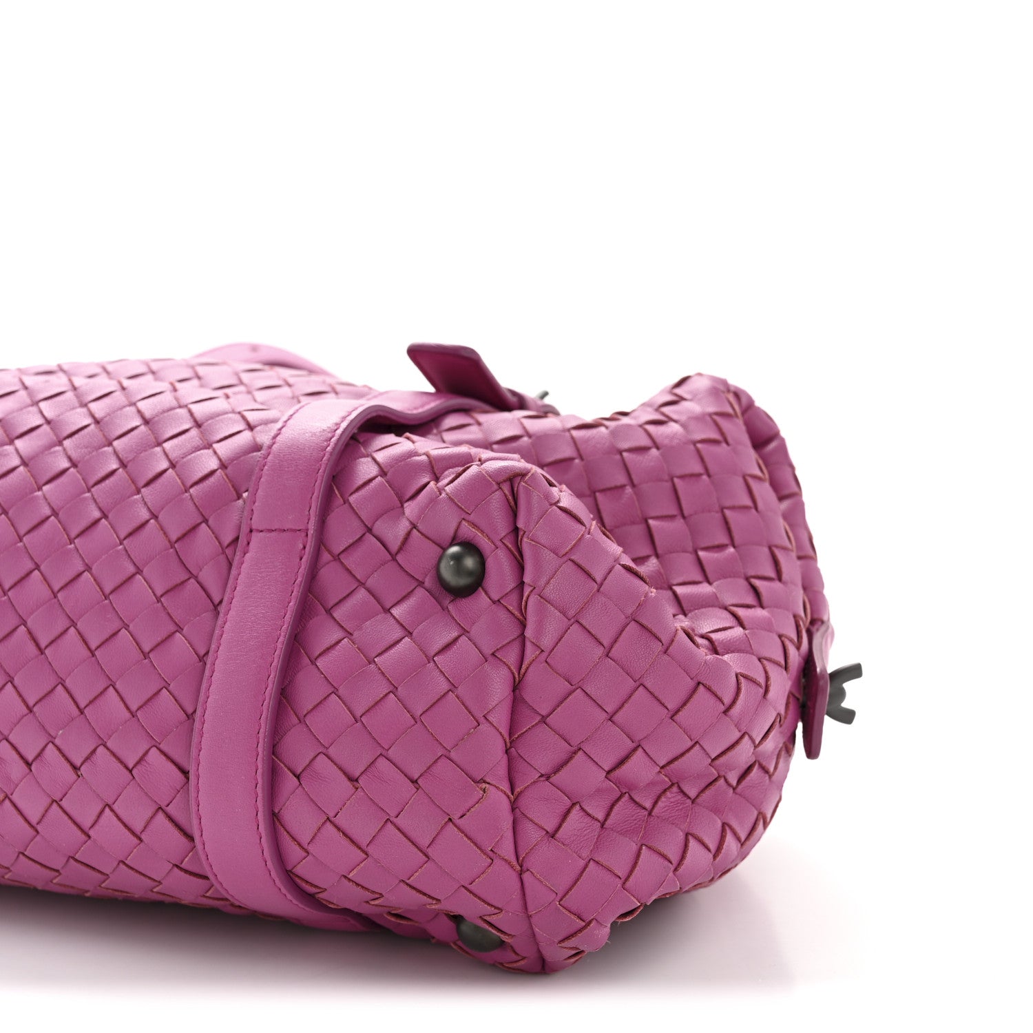 Bottega Veneta Nappa Intrecciato Montaigne Rings Satchel Ametiste 11 of 15