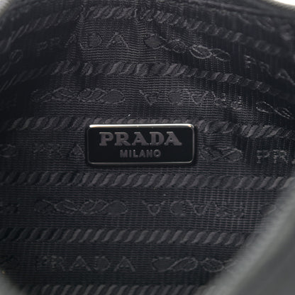 Prada Tessuto Nylon Mini Re-Edition 2000 Bag Black 6 of 11