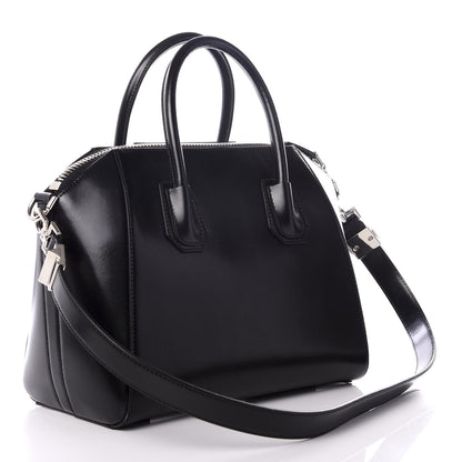 Givenchy Shiny Lord Calfskin Small Antigona Black 2 of 8