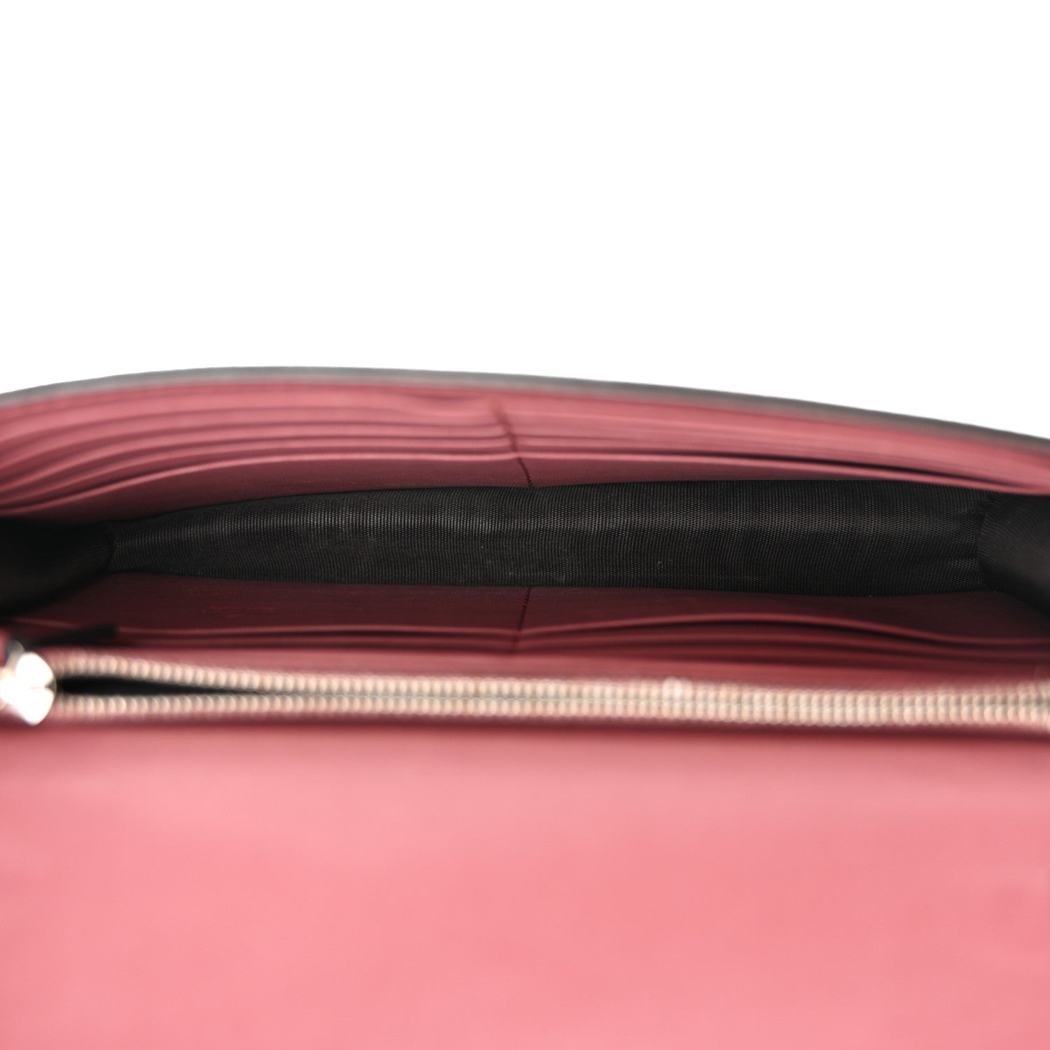 Gucci GG Supreme Monogram Blooms Chain Wallet Beige Multicolor Dry Rose 5 of 11