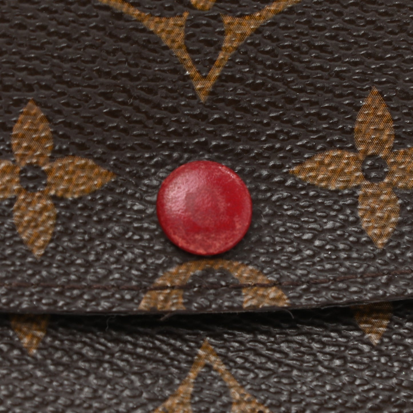 Monogram Emilie Wallet Red