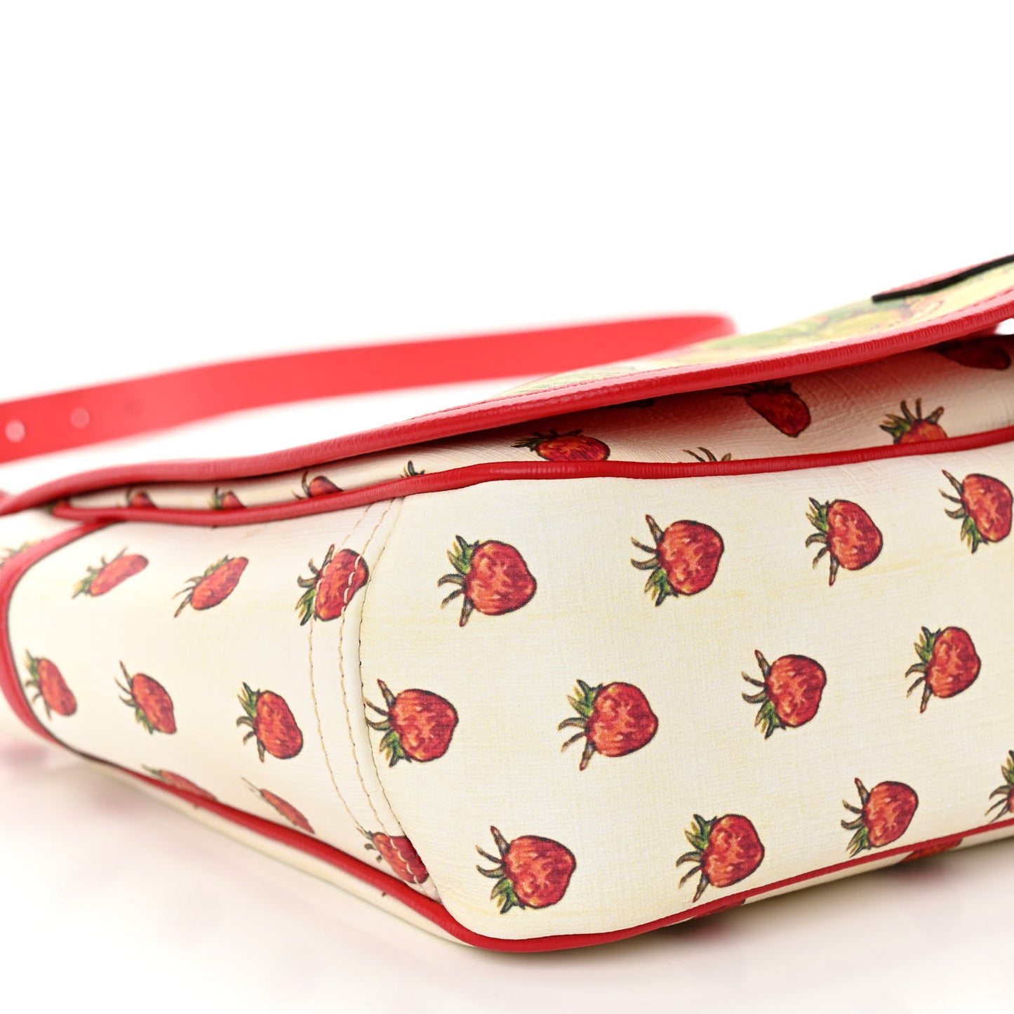 Coated Canvas Love Parade Kids Strawberry Fairy Messenger Bag Multicolor